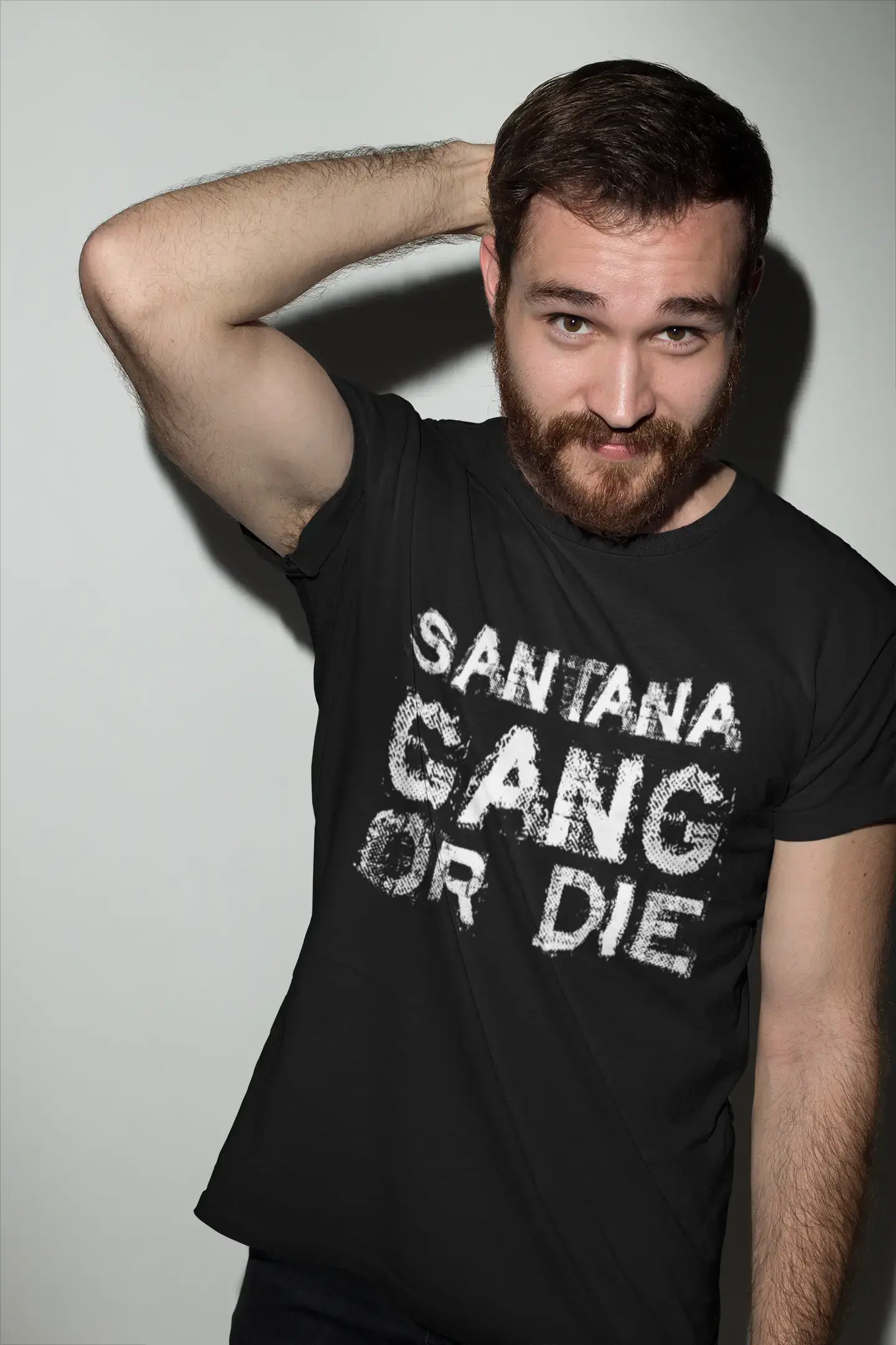 SANTANA Family Gang Tshirt, Men's Tshirt, Black Tshirt, Gift T-shirt 00033