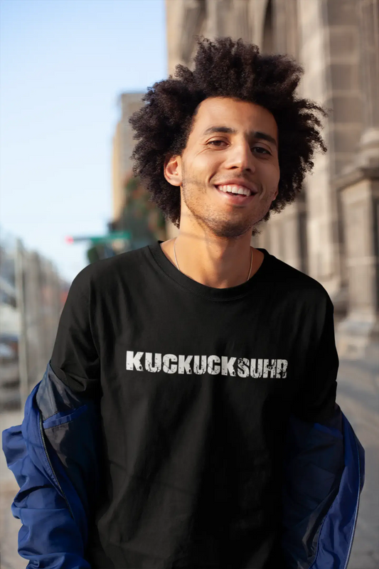kuckucksuhr Men's T shirt Black Birthday Gift 00548