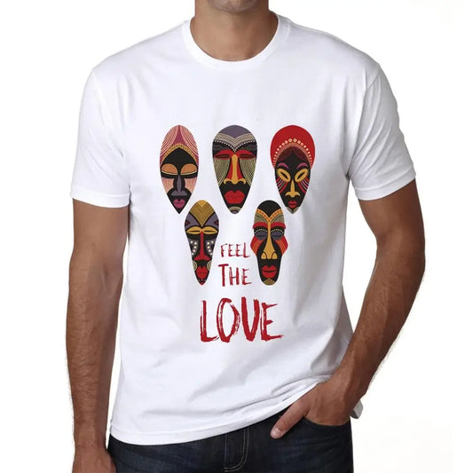 Men's Graphic T-Shirt Native Feel The Love Eco-Friendly Limited Edition Short Sleeve Tee-Shirt Vintage Birthday Gift Novelty