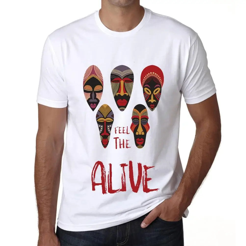 Men's Graphic T-Shirt Native Feel The Alive Eco-Friendly Limited Edition Short Sleeve Tee-Shirt Vintage Birthday Gift Novelty