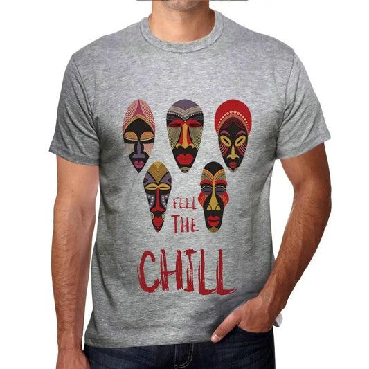 Men's Graphic T-Shirt Native Feel The Chill Eco-Friendly Limited Edition Short Sleeve Tee-Shirt Vintage Birthday Gift Novelty