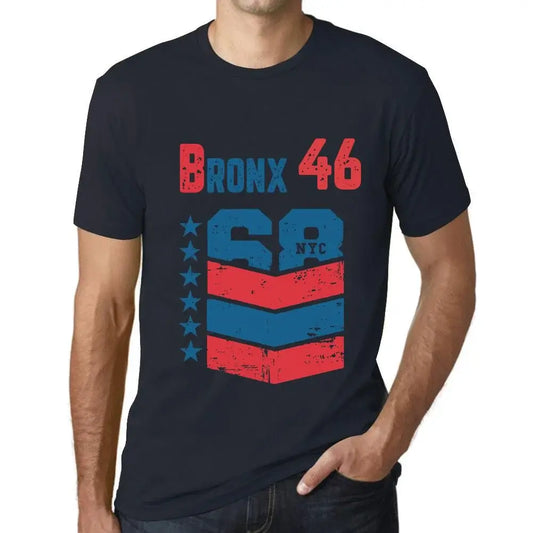 Men's Graphic T-Shirt Bronx 46 46th Birthday Anniversary 46 Year Old Gift 1978 Vintage Eco-Friendly Short Sleeve Novelty Tee