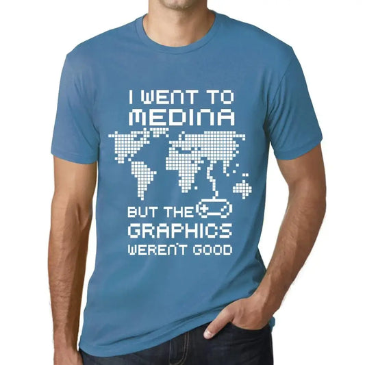 Men's Graphic T-Shirt I Went To Medina But The Graphics Weren’t Good Eco-Friendly Limited Edition Short Sleeve Tee-Shirt Vintage Birthday Gift Novelty