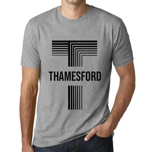 Men's Graphic T-Shirt Thamesford Eco-Friendly Limited Edition Short Sleeve Tee-Shirt Vintage Birthday Gift Novelty