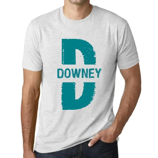 Men's Graphic T-Shirt Downey Eco-Friendly Limited Edition Short Sleeve Tee-Shirt Vintage Birthday Gift Novelty