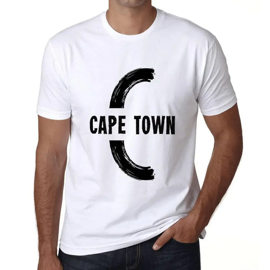 Men's Graphic T-Shirt Cape Town Eco-Friendly Limited Edition Short Sleeve Tee-Shirt Vintage Birthday Gift Novelty