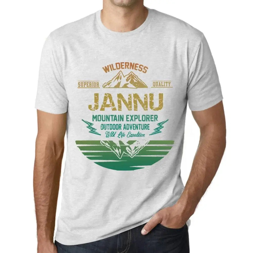 Men's Graphic T-Shirt Outdoor Adventure, Wilderness, Mountain Explorer Jannu Eco-Friendly Limited Edition Short Sleeve Tee-Shirt Vintage Birthday Gift Novelty