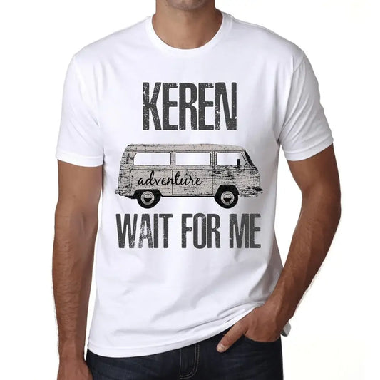 Men's Graphic T-Shirt Adventure Wait For Me In Keren Eco-Friendly Limited Edition Short Sleeve Tee-Shirt Vintage Birthday Gift Novelty