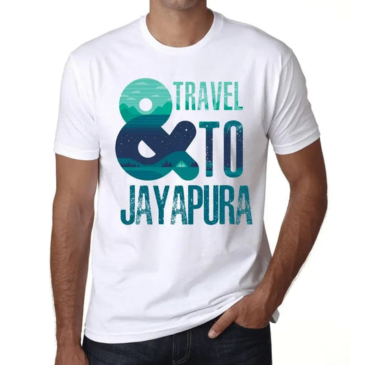 Men's Graphic T-Shirt And Travel To Jayapura Eco-Friendly Limited Edition Short Sleeve Tee-Shirt Vintage Birthday Gift Novelty