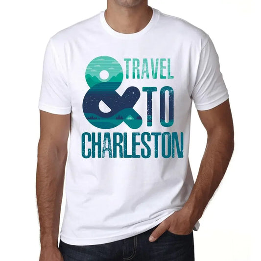 Men's Graphic T-Shirt And Travel To Charleston Eco-Friendly Limited Edition Short Sleeve Tee-Shirt Vintage Birthday Gift Novelty
