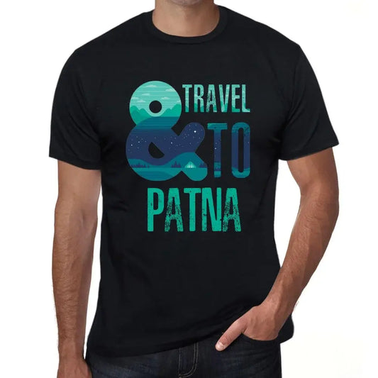 Men's Graphic T-Shirt And Travel To Patna Eco-Friendly Limited Edition Short Sleeve Tee-Shirt Vintage Birthday Gift Novelty