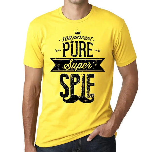 Men's Graphic T-Shirt 100% Pure Super Spie Eco-Friendly Limited Edition Short Sleeve Tee-Shirt Vintage Birthday Gift Novelty