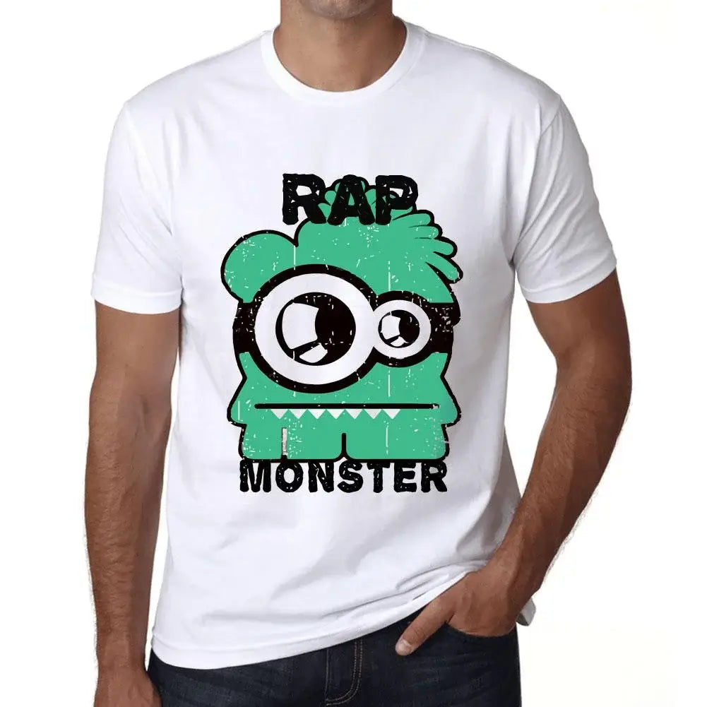 Men's Graphic T-Shirt Rap Monster Eco-Friendly Limited Edition Short Sleeve Tee-Shirt Vintage Birthday Gift Novelty