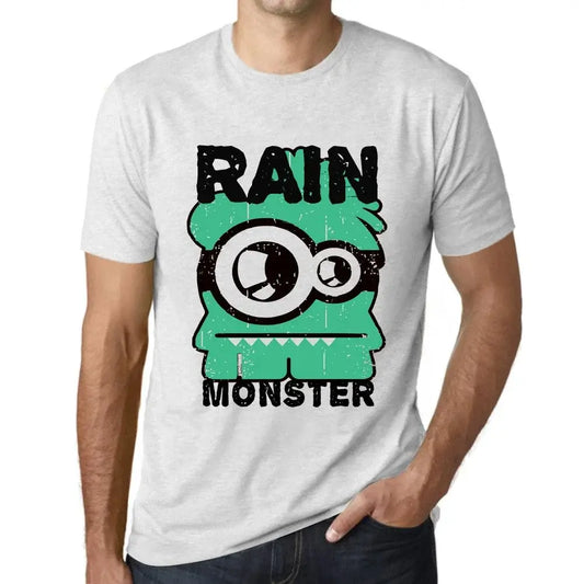 Men's Graphic T-Shirt Rain Monster Eco-Friendly Limited Edition Short Sleeve Tee-Shirt Vintage Birthday Gift Novelty