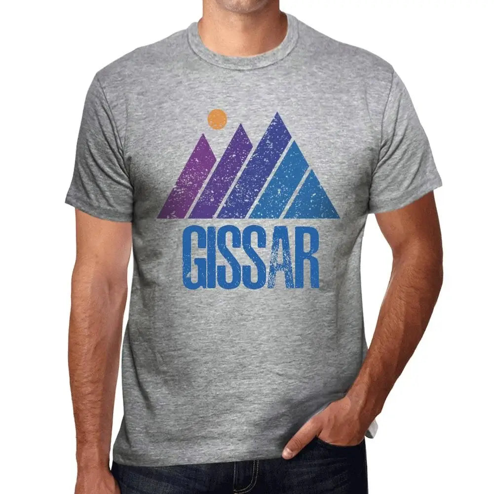 Men's Graphic T-Shirt Mountain Gissar Eco-Friendly Limited Edition Short Sleeve Tee-Shirt Vintage Birthday Gift Novelty