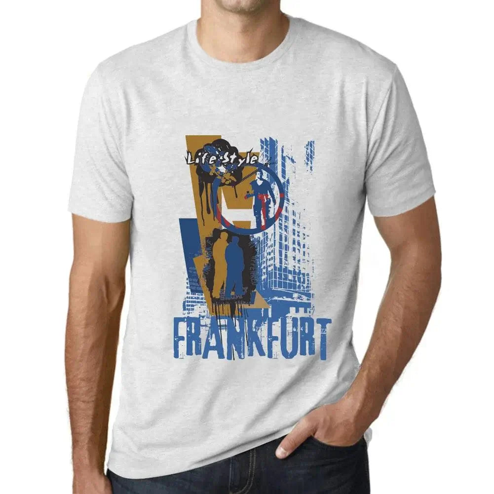 Men's Graphic T-Shirt Frankfurt Lifestyle Eco-Friendly Limited Edition Short Sleeve Tee-Shirt Vintage Birthday Gift Novelty