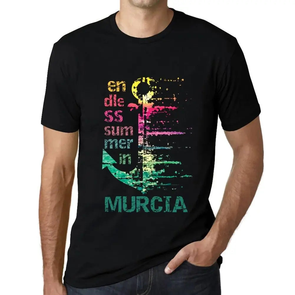 Men's Graphic T-Shirt Endless Summer In Murcia Eco-Friendly Limited Edition Short Sleeve Tee-Shirt Vintage Birthday Gift Novelty