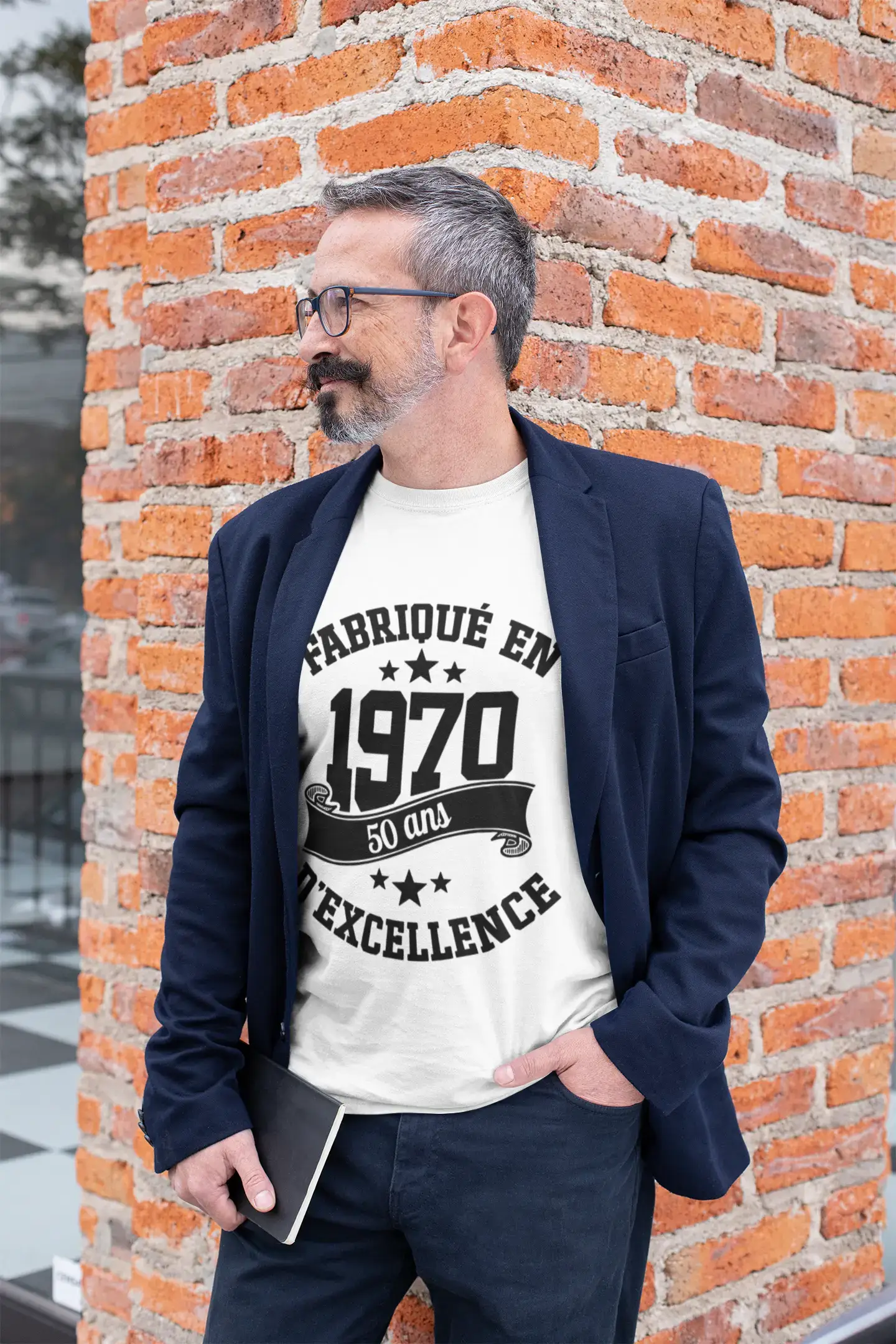 Men's Graphic Fabriqué en 1970, 50 Ans d'être Génial T-Shirt