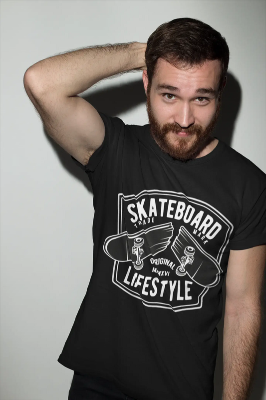 ULTRABASIC Men's T-Shirt Skateboard Lifestyle - Original Skate Tee Shirt for Skater