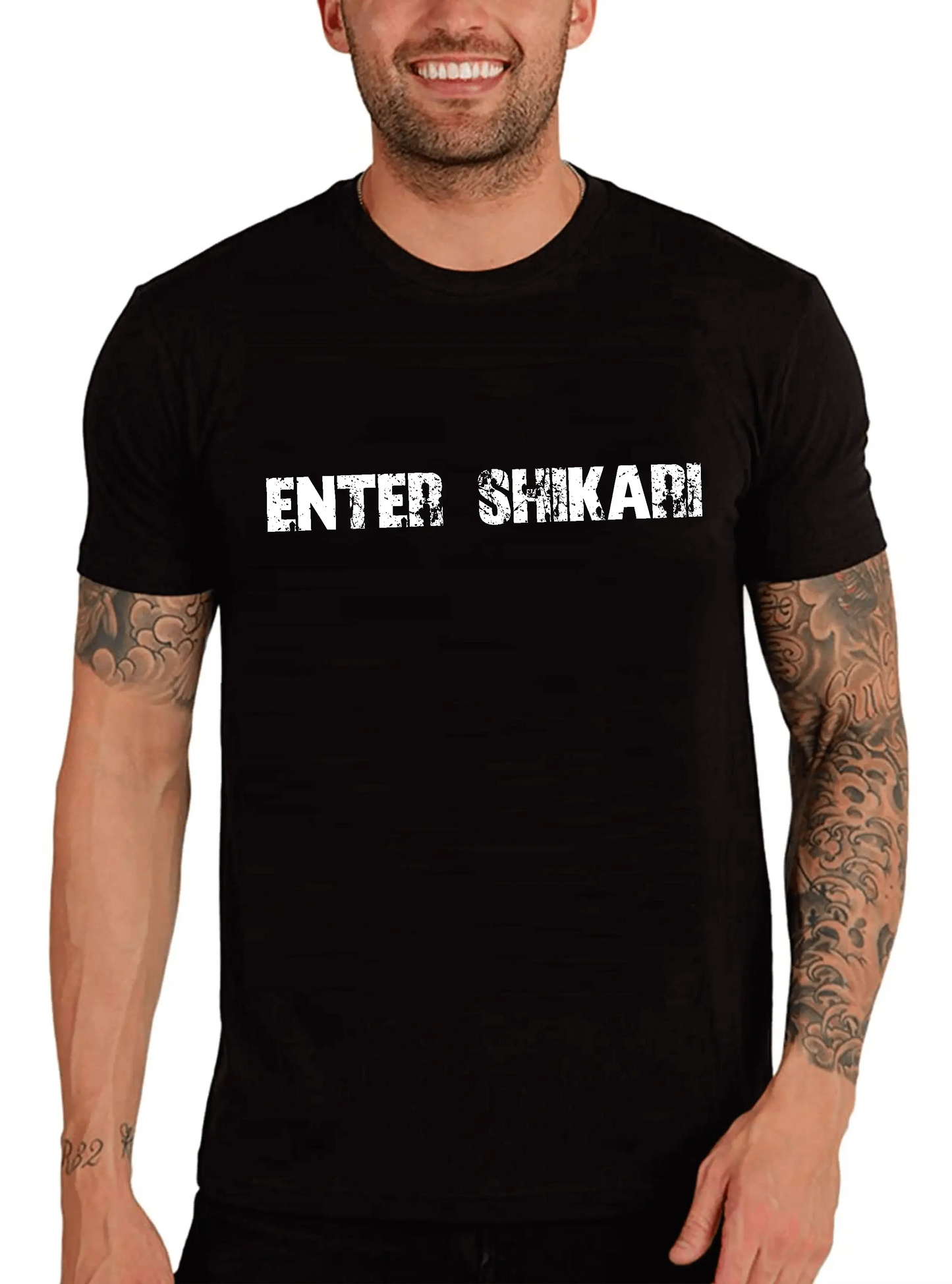 Men's Graphic T-Shirt Enter Shikari Eco-Friendly Limited Edition Short Sleeve Tee-Shirt Vintage Birthday Gift Novelty