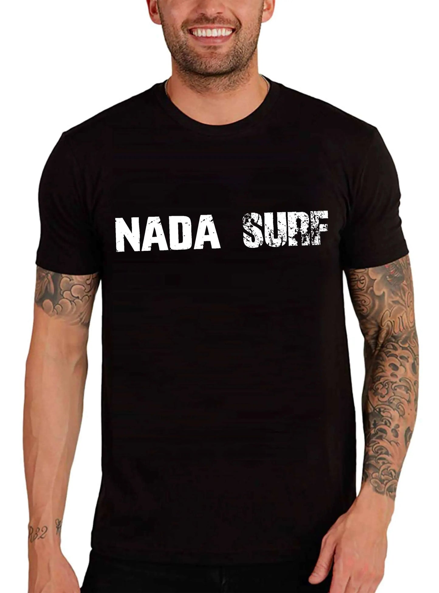 Men's Graphic T-Shirt Nada Surf Eco-Friendly Limited Edition Short Sleeve Tee-Shirt Vintage Birthday Gift Novelty