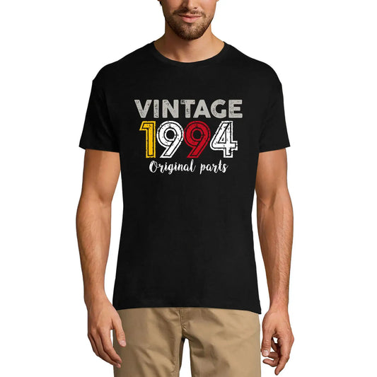 Men's Graphic T-Shirt Original Parts 1994 30th Birthday Anniversary 30 Year Old Gift 1994 Vintage Eco-Friendly Short Sleeve Novelty Tee