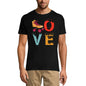 ULTRABASIC Men's Vintage T-Shirt Love - Funny Sport Tee Shirt