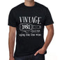 1951 Aging Like a Fine Wine Men's T-shirt Black Birthday Gift 00458 ultrabasic-com.myshopify.com