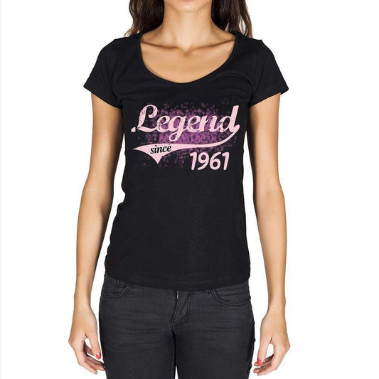 1961, T-Shirt for women, t shirt gift, black - ULTRABASIC
