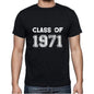 1971, Class of, black, Men's Short Sleeve Round Neck T-shirt 00103 - ultrabasic-com