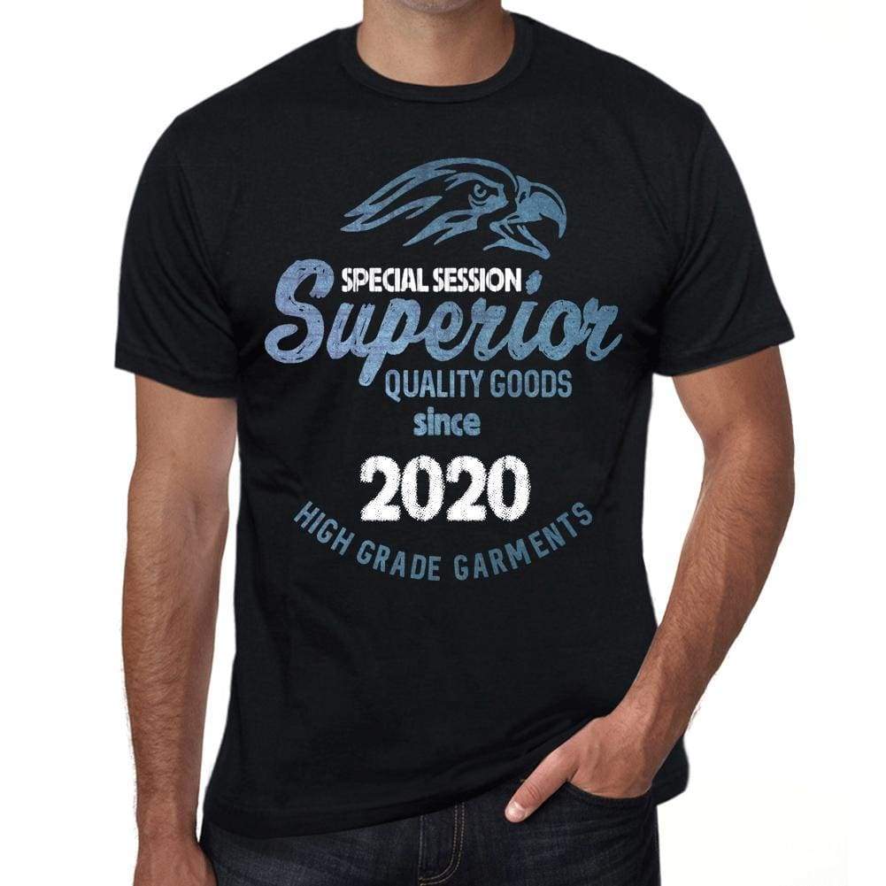 2020 Special Session Superior Since 2020 Mens T-Shirt Black Birthday Gift 00523 - Black / Xs - Casual