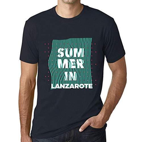 Ultrabasic - Homme Graphique Summer in Lanzarote Marine