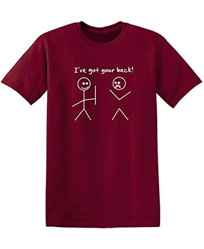 Men's T-shirt I Got Your Back Graphic Novelty Funny Tshirt Tango Red