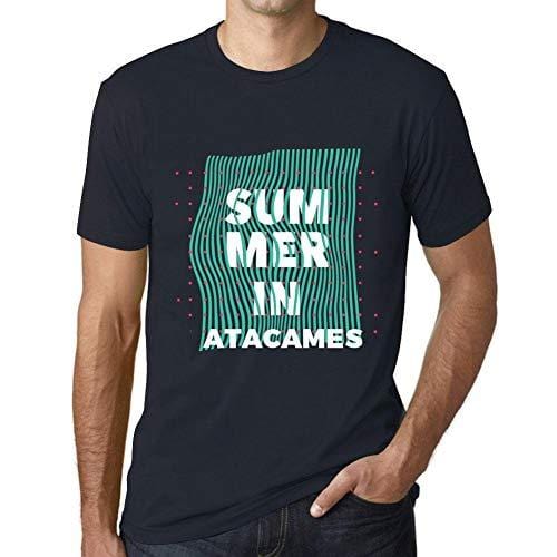 Ultrabasic - Homme Graphique Summer in ATACAMES Marine