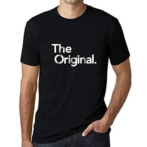 Ultrabasic - Homme T-Shirt Graphique L'original Noir Profond