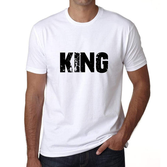 Ultrabasic ® Nom de Famille Fier Homme T-Shirt Nom de Famille Idées Cadeaux Tee King Blanc