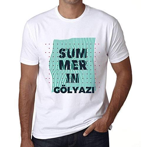 Ultrabasic - Homme Graphique Summer in G÷LYAZI Blanc