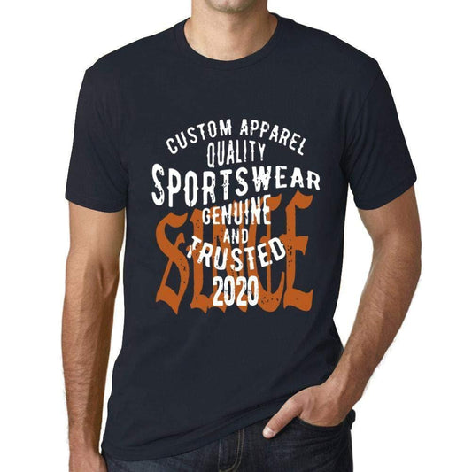 Ultrabasic - Homme T-Shirt Graphique Sportswear Depuis 2020 Marine