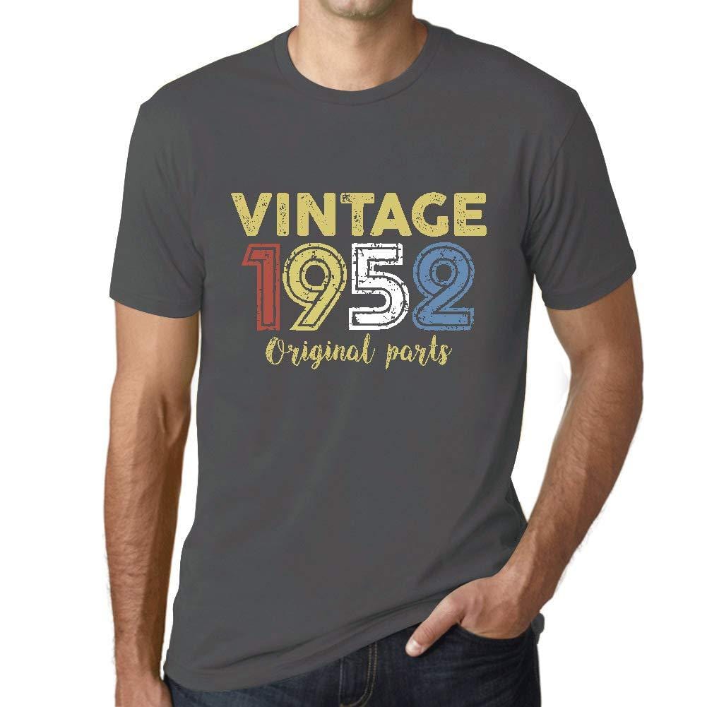 Ultrabasic - Homme Graphique Vintage 1952 T-Shirt Gris Souris