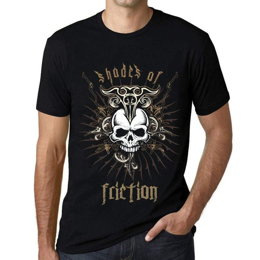 Ultrabasic - Homme T-Shirt Graphique Shades of Friction Noir Profond