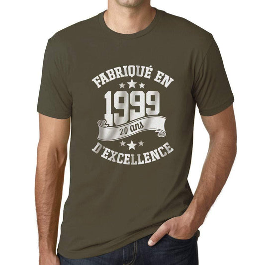 Ultrabasic - Fabriqué en 1999, 20 Ans d'être Génial Unisex T-Shirt Army