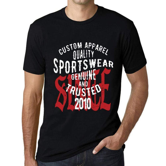 Ultrabasic - Homme T-Shirt Graphique Sportswear Depuis 2010 Noir Profond