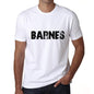 Ultrabasic ® Nom de Famille Fier Homme T-Shirt Nom de Famille Idées Cadeaux Tee Barnes Blanc