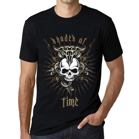 Ultrabasic - Homme T-Shirt Graphique Shades of Time Noir Profond