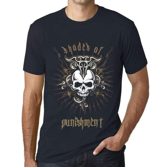 Ultrabasic - Homme T-Shirt Graphique Shades of Punishment Marine