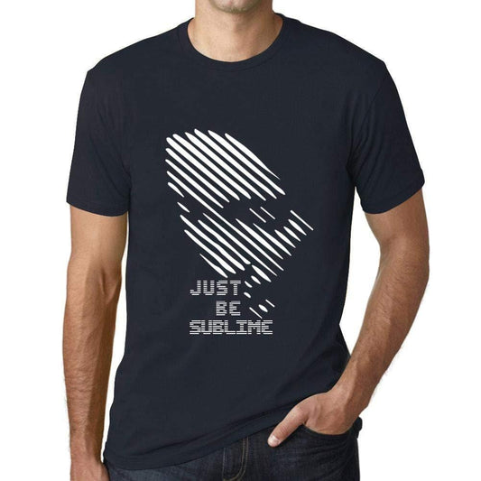 Ultrabasic - Homme T-Shirt Graphique Just be Sublime Marine