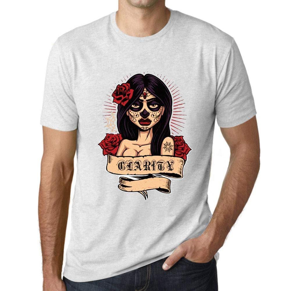 Ultrabasic - Homme T-Shirt Graphique Women Flower Tattoo Clarity