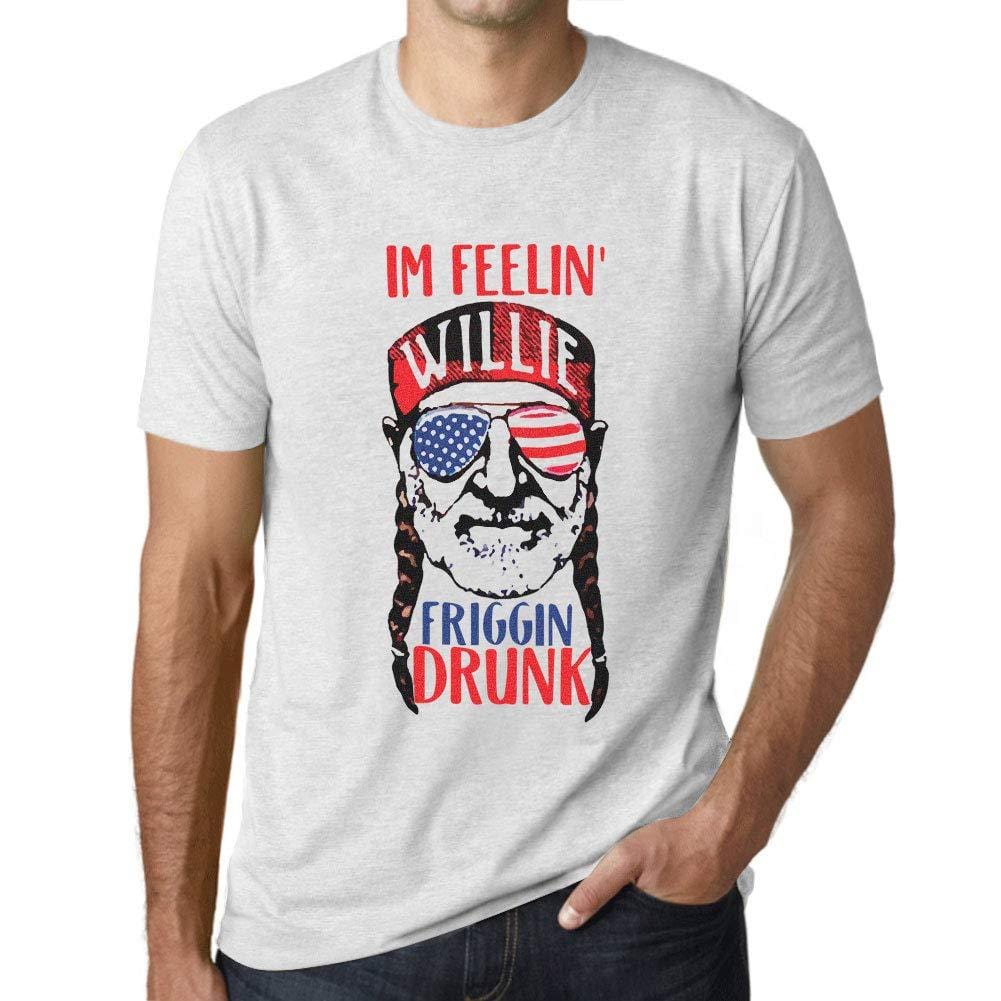 Ultrabasic - Men's Graphic Printed Im Feelin Willie Friggin Drunk 4th July