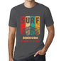 Men&rsquo;s Graphic T-Shirt Surf Summer Time BENIDORM Mouse Grey - Ultrabasic