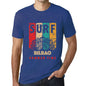 Men&rsquo;s Graphic T-Shirt Surf Summer Time BILBAO Royal Blue - Ultrabasic